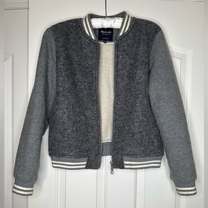 MADEWELL jacket bomber / varsity style.